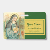 St. Brigid of Ireland (M 014) Ausweis (Rückseite)