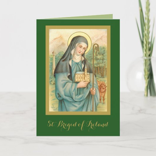 St. Brigid of Ireland (M 014) Karte (Vorderseite)