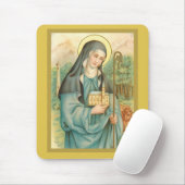 St. Brigid of Ireland (M 014) Mousepad (Mit Mouse)