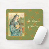 St. Brigid of Ireland (M 014) Mousepad (Mit Mouse)
