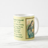 St. Brigid of Ireland (M 014) Tasse 2a Kaffee (VorderseiteRechts)