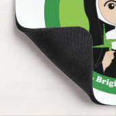 St. Brigid of Kildare Mousepad (Ecke)