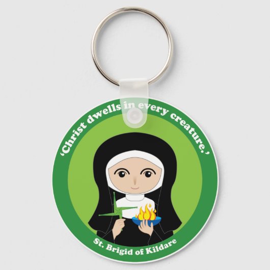St. Brigid of Kildare Schlüsselanhänger (Vorderseite)