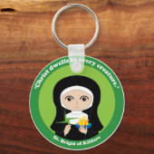 St. Brigid of Kildare Schlüsselanhänger (Vorderseite)