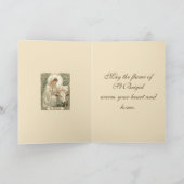 St Brigid Patroness Saint Of Ireland With White Co Karte (Innenseite)