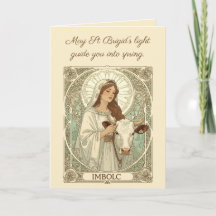 St. Brigid Schutzpatronin Irlands Imbolc