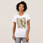 St. Brigid Schutzpatronin Irlands Imbolc T-Shirt (Vorne ganz)