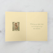 St Brigid The Patron Saint of Dairymaids Karte (Innenseite)