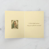 St Brigid The Patroness of Dairy Production Karte (Innenseite)