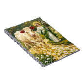 St. Brigid & The White Cow (Imbolc) Notizblock (Rechte Seite)