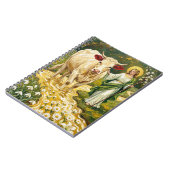 St. Brigid & The White Cow (Imbolc) Notizblock (Linke Seite)