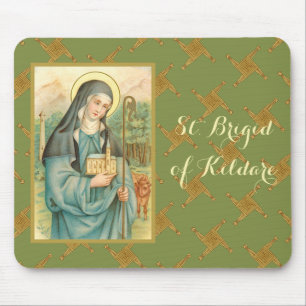 St. Brigid von Irland (M 014) Mousepad