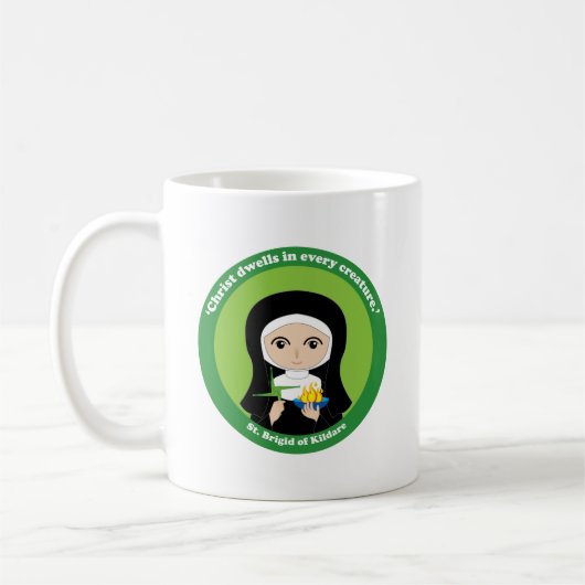 St. Brigid von Kildare Kaffeetasse (Links)