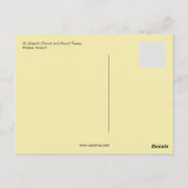 St. Brigid's Church, Round Tower, Kildare Postkarte (Rückseite)