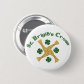 St. Brigids Cross Button (Vorne & Hinten)