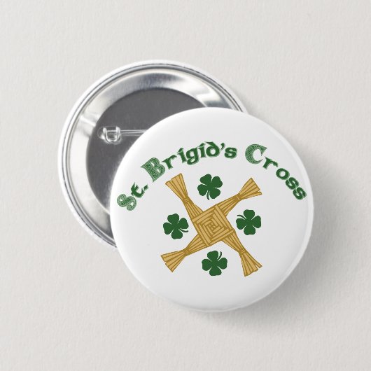 St. Brigids Cross Button (Vorne & Hinten)