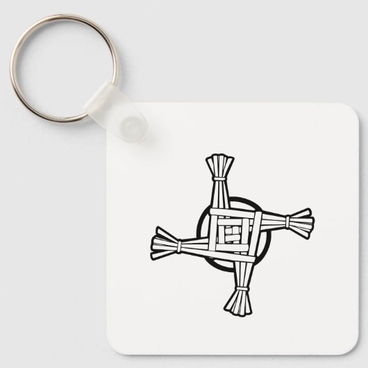 St. Brigid's Cross Keychain Schlüsselanhänger (Vorderseite)