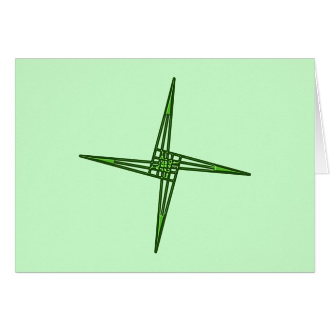 St. Brigids Kreuz Cross Irland Ireland Eire (Vorderseite (Horizontal))