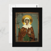 St. Brigids Kreuz Postkarte (Vorne/Hinten)