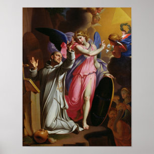 St. Bruno an Gebet, 1671 Poster