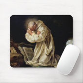 St. Bruno, der in der Wüste, 1763 betet Mousepad (Mit Mouse)