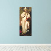 St. Bruno Leinwanddruck (Insitu (Holzboden))