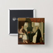 St. Bruno und Papst Urban II 1630-35 Button (Vorne & Hinten)