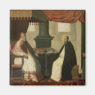 St. Bruno und Papst Urban II 1630-35 Magnet