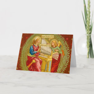 St. Cäcilia von Rom (SNV 36) Leere Grußkarte Karte
