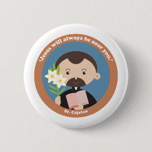 St Cajetan Button