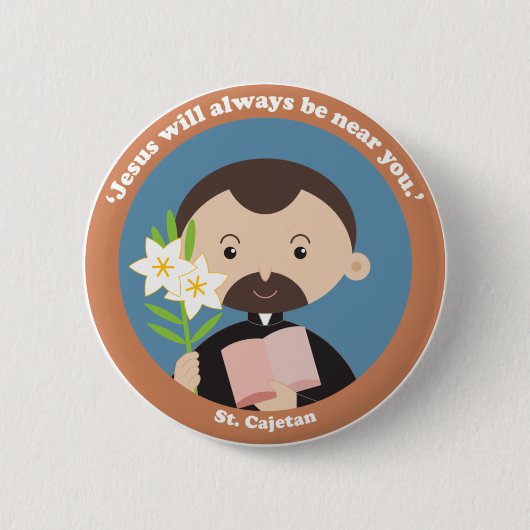 St Cajetan Button (Vorderseite)
