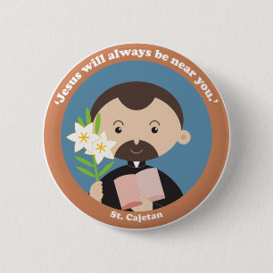 St Cajetan Button