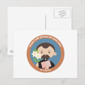 St Cajetan Postkarte (Vorne/Hinten)