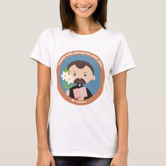St Cajetan T-Shirt (Vorderseite)