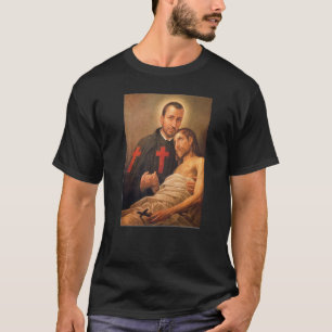 St. Camillus De Lellis katholischer Schutzpatron K T-Shirt