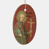 St. Camillus de Lellis (SAU 37; für Krankenschwest Keramik Ornament (Rechts)