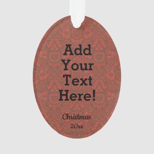 St. Camillus de Lellis (SAU 37) Oval Acrylic Ornament (Rückseite)