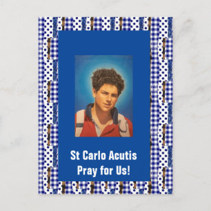 St Carlo Acutis Card Postkarte