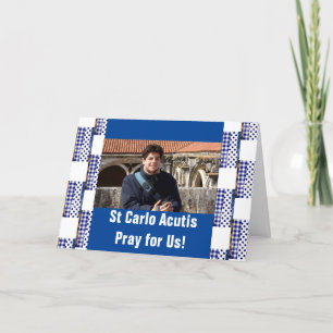 St Carlo Acutis Dankeskarte
