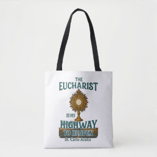 St. Carlo Acutis Eucharist mein Highway zum Himmel Tasche