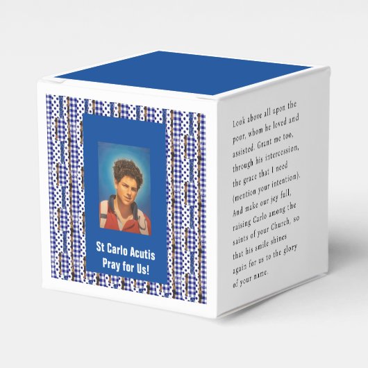 St Carlo Acutis Geschenkschachtel (Vorderseite)