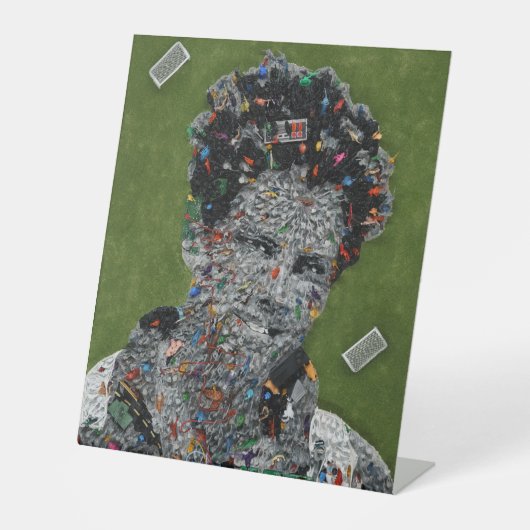 St. Carlo Acutis Mini Poster Sockelschild (Vorderseite)