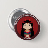 St. Casilda Button (Vorne & Hinten)