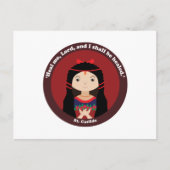 St. Casilda Postkarte (Vorderseite)