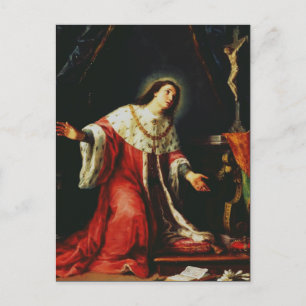 St. Casimir Jagiellon - Schutzpatron Polens Postkarte