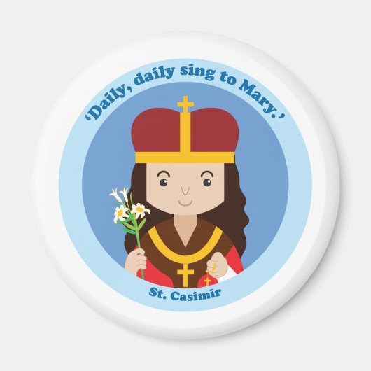 St. Casimir Magnet (Vorne)