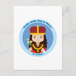 St. Casimir Postkarte