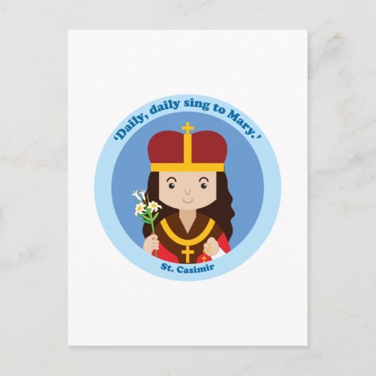 St. Casimir Postkarte (Vorderseite)