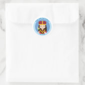 St. Casimir Runder Aufkleber (Tasche)
