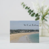St. Cast, Bretagne Postkarte (Stehend Vorderseite)